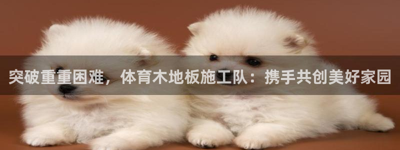 突破重重困难，体育木地板施工队：携手共创美好家园