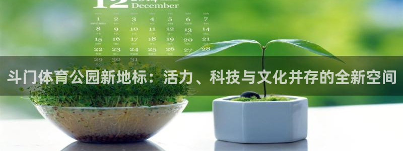 u球体育苹果下载：斗门体育公园新地标：活力、科技与文化并存的全新空间